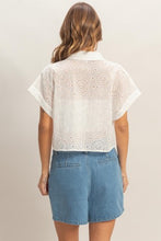 Load image into Gallery viewer, Solara Eyelet Top