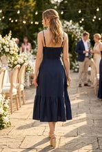 Load image into Gallery viewer, Navy Society Midi