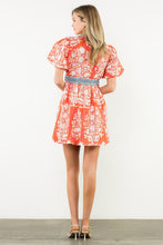 Load image into Gallery viewer, Tangerine Tropic Dress