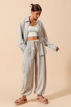 Load image into Gallery viewer, Drift Stripe Balloon Pants