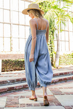 Load image into Gallery viewer, Sunkissed Denim Jumpsuit