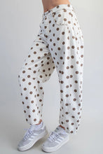 Load image into Gallery viewer, Latte Dot Barrel Jeans