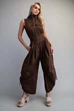 Load image into Gallery viewer, Mocha Motion Jumpsuit