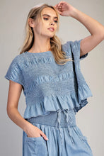 Load image into Gallery viewer, Harbor Chambray Top
