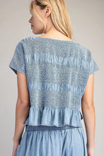 Load image into Gallery viewer, Harbor Chambray Top