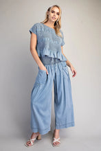 Load image into Gallery viewer, Harbor Chambray Top