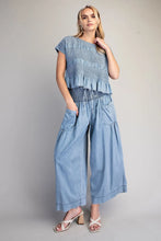 Load image into Gallery viewer, Harbor Chambray Top