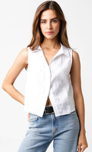 Load image into Gallery viewer, Linen luxe vest
