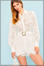 Load image into Gallery viewer, Enchantment lace romper
