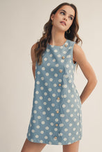 Load image into Gallery viewer, Denim Dot Mini