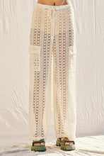 Load image into Gallery viewer, Crochet cargo pant
