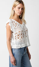 Load image into Gallery viewer, Seraphina crochet top

