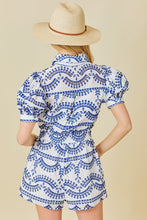 Load image into Gallery viewer, Capri breeze eyelet romper
