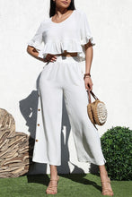 Load image into Gallery viewer, White dream pant set
