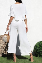 Load image into Gallery viewer, White dream pant set
