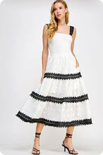 Load image into Gallery viewer, Lace Horizon Midi Dress