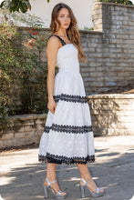 Load image into Gallery viewer, Lace Horizon Midi Dress