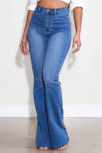 Load image into Gallery viewer, Blue Echo Flare Jeans