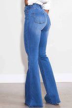 Load image into Gallery viewer, Blue Echo Flare Jeans