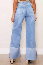 Load image into Gallery viewer, Blue Fold Jeans