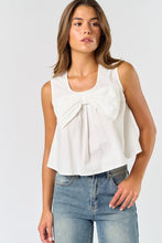 Load image into Gallery viewer, Belle Bow Top