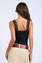 Load image into Gallery viewer, Noir Trim Tank