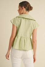 Load image into Gallery viewer, LimeLeaf Bow Top