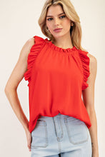 Load image into Gallery viewer, Ruby Flare Top