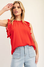 Load image into Gallery viewer, Ruby Flare Top