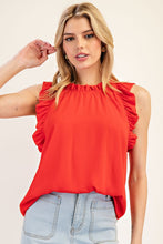 Load image into Gallery viewer, Ruby Flare Top