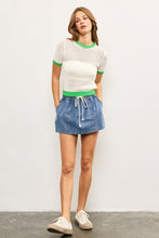 Load image into Gallery viewer, Denim Dash Skort
