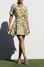 Load image into Gallery viewer, Mustard Waves Dress