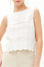 Load image into Gallery viewer, Sunlace Tie Top