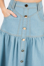 Load image into Gallery viewer, Soho Sky Skirt