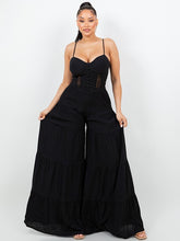 Load image into Gallery viewer, Corset Flair Jumpsuit