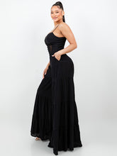 Load image into Gallery viewer, Corset Flair Jumpsuit