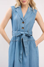 Load image into Gallery viewer, Denim Town Midi