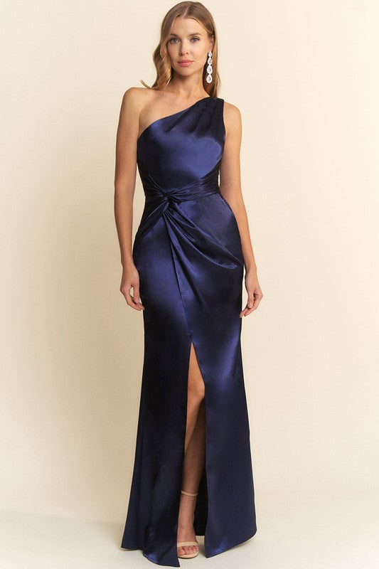 Deep Blue Gown Silhouette Boutique Deep Blue Gown Silhouette Boutique
