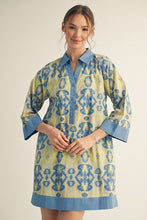 Load image into Gallery viewer, Mediterranean Print Dress