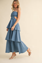 Load image into Gallery viewer, Chambray Daisy Maxi