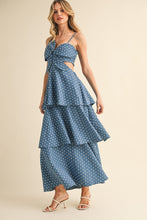 Load image into Gallery viewer, Chambray Daisy Maxi
