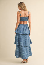 Load image into Gallery viewer, Chambray Daisy Maxi