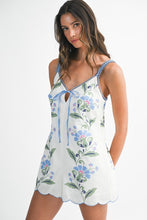 Load image into Gallery viewer, Flora Azul Romper