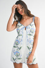 Load image into Gallery viewer, Flora Azul Romper