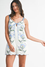 Load image into Gallery viewer, Flora Azul Romper