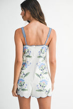 Load image into Gallery viewer, Flora Azul Romper