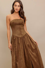 Load image into Gallery viewer, Suede Cocoa Midi