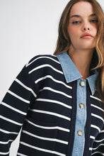 Load image into Gallery viewer, Denim Fuse Sweater