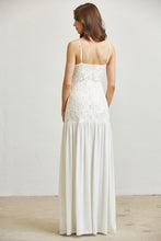 Load image into Gallery viewer, Lace Dropline Maxi