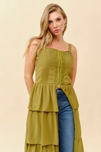 Load image into Gallery viewer, Boho Moss Tunic